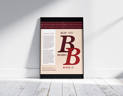 Bembo Book MT Pro Poster