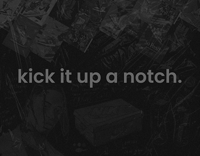 Kicks. | Sneaker webpage | Concept design