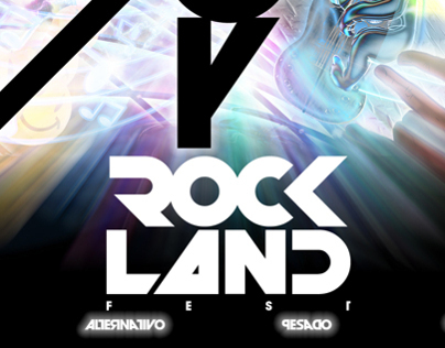 ROCK LAND poster