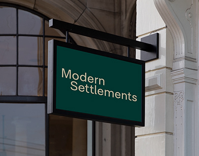 Project thumbnail - Modern Settlements | Branding