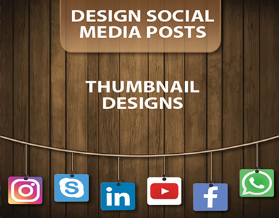 Social Media Designs & Thumbnails