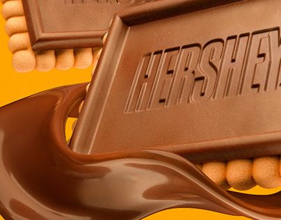 3D Biscuit - hershey's - Personal Project