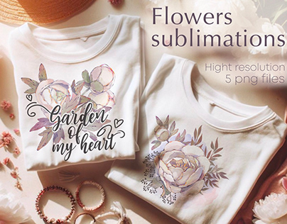 Flowers sublimations