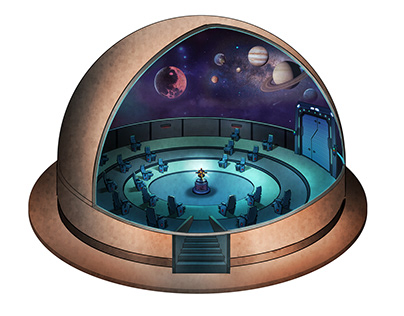 Space Planetarium Concept