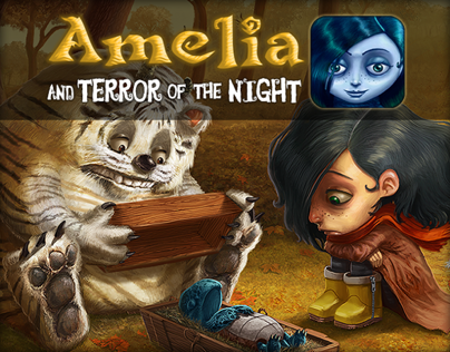 Amelia and Teror of the Night - interactive book