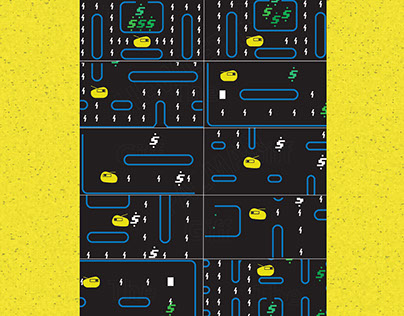 Hewlett Pacman | Cartoon