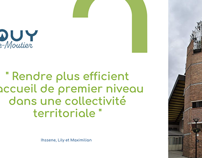 Projet CY école de design x Jouy-Le-Moutier