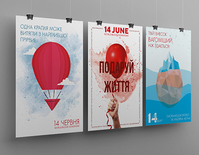 Posters for blood donor day