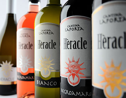 Wine label for La Porta. Puglia.