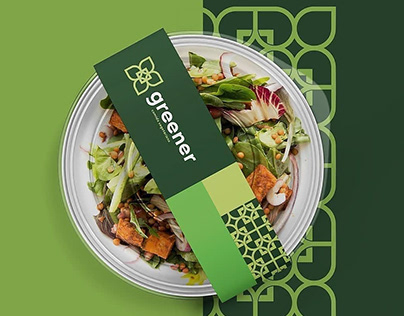 Greener vegetable Logo design branding