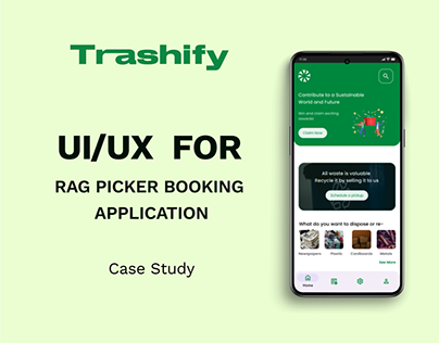 Trashify: Rag picker application [waste management] app