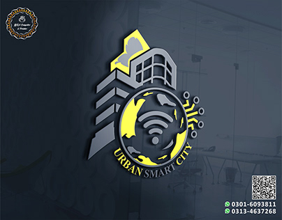 Urban Smart City (ISB) Logo Design by IQRA Computer