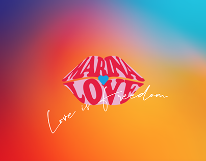 Project thumbnail - Marina Love ❤ logo + Illustrations
