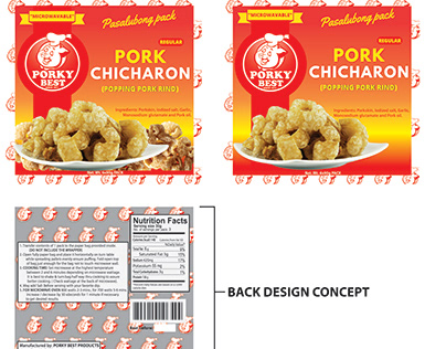 Chicharon Pasalubong Packaging Design Concepts