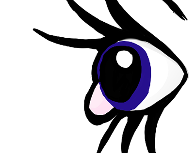 Digital Blue eye