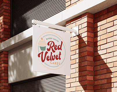 Red Velvet Cakes Branding