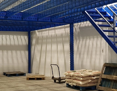 What is a racking system for warehouses?