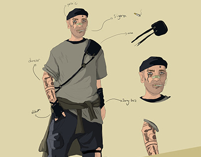 One Flew Over the Cuckoo's Nest character design