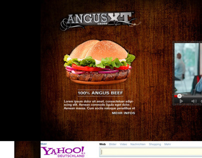 Burger King - Angus XT mock up