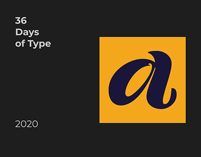 36 Days of Type 2020