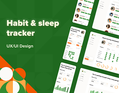 Habit & Sleep Tracker UI/UX Design