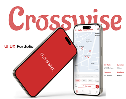 Project thumbnail - "Crosswise" UX UI portfolio