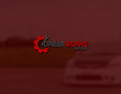 Dream Works Garage - Logo Design Process