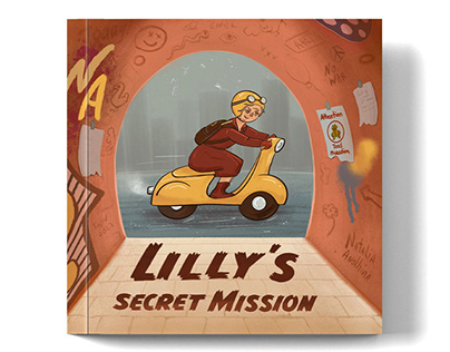 Project thumbnail - Graphic Novel - Lilly's secret mission