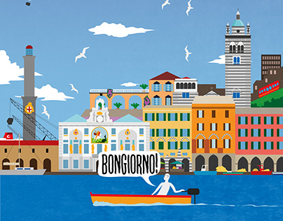 Italian cities illustrated (ongoing project)
