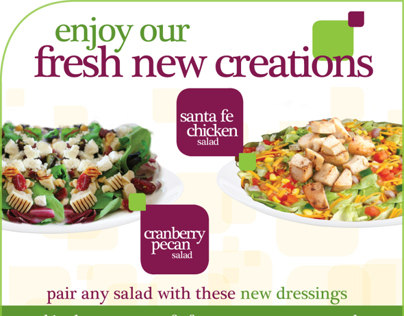 Salad Creations Winter Limited Time Offer