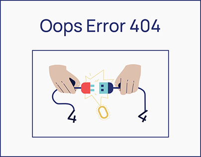 404 error page | UX/UI Design