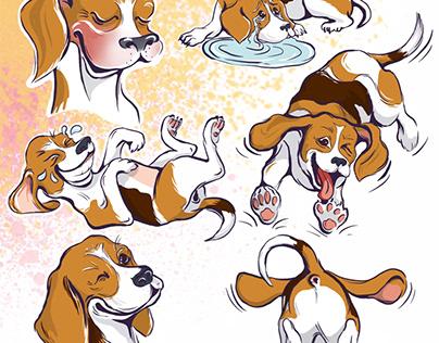 Stickers Beagle Lilo