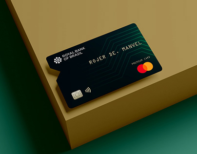 Free Accessible Bank Credit Card Mockup PSD