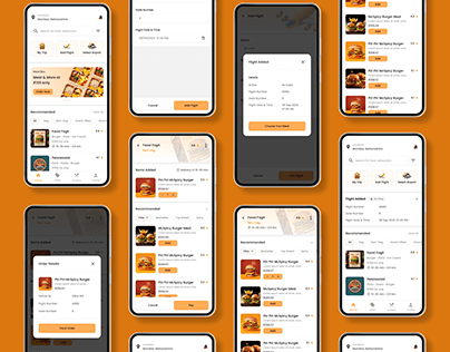 DinePorter - Food Ordering App for the Airport