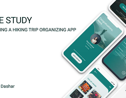 Case study: designing a hiking trip organizing app