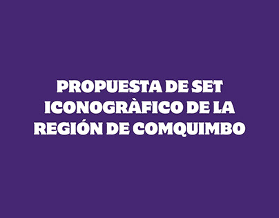 Set Iconográfico Región de Coquimbo