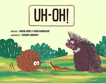Uh-Oh !! Children book Illustration