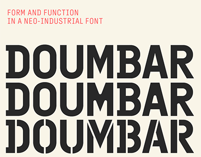 Doumbar™ Font
