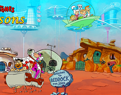 The Flintstones and the Jetsons