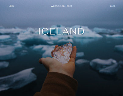 Icelandic travel agency | Website | UI/UX Design