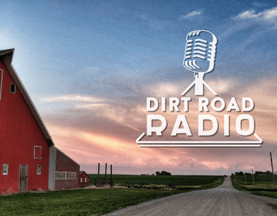 Dirt Road Radio Logo Design