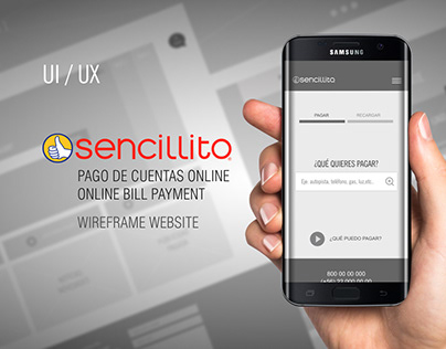 Sencillito - Website (Pago de cuentas)