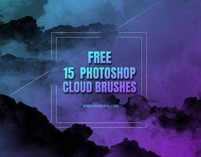 Free Photoshop Cloud Brushes