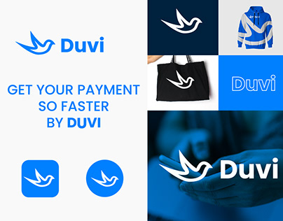Payment logo, bird logo design branding
