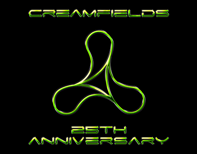 Rebranding for Creamfield’s 25th Anniversary