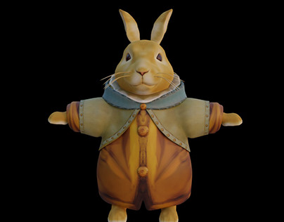 VTubing, Animations and VRChat model of Rabbit