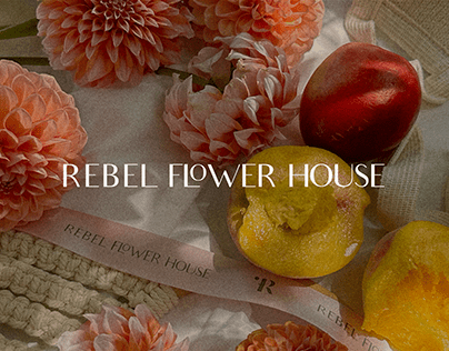 REBEL FLOWER HOUSE BRAND IDENTITY DESIGN RENEWAL