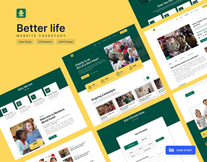 Charity Donation Website Case study