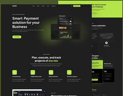 Onepay Smart Payment Dashboard Website- SAAS Website