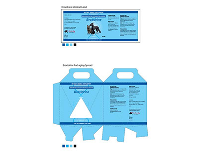 Infinity PetCare Medical Label/Packaging Broxidrine